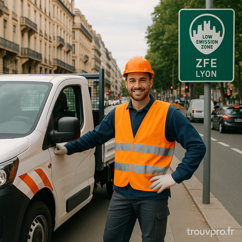 Zones à faibles émissions : casse-tête pour les artisans du bâtiment lyonnais