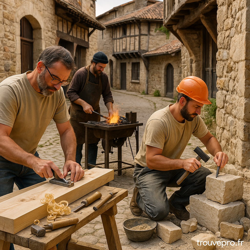 Artisanat d’art et patrimoine : la restauration, un marché porteur