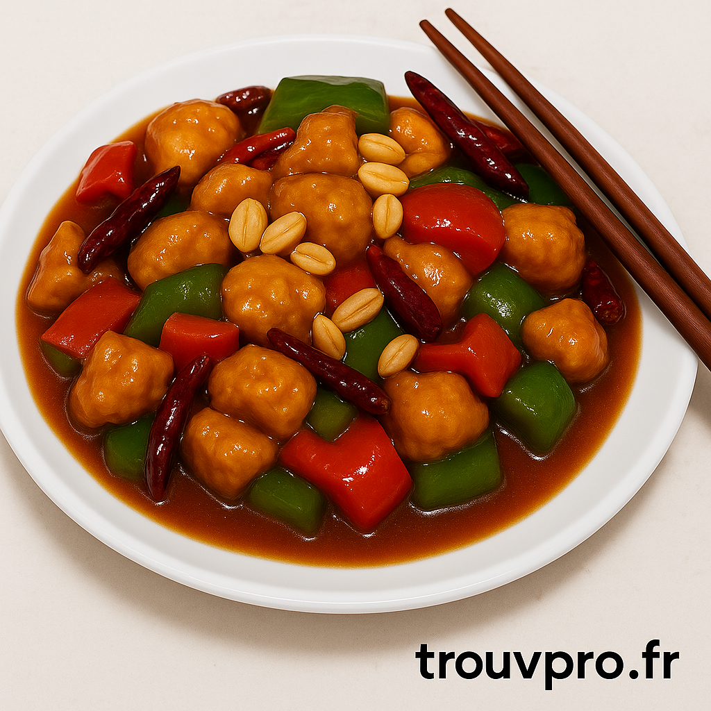 Poulet Kung Pao : Le mariage parfait du sucré-salé-épicé