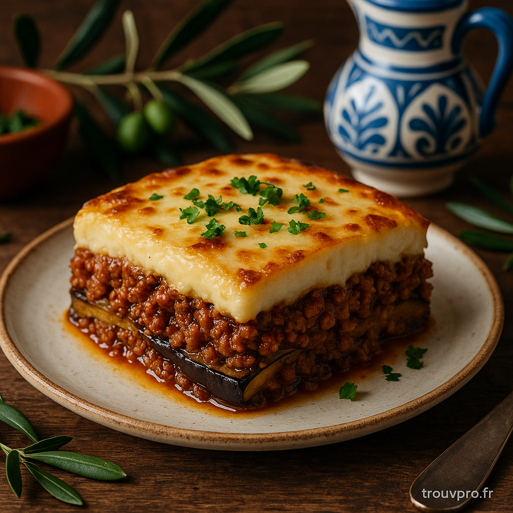 Cuisine Grecque Moussaka : La quintessence de la cuisine grecque