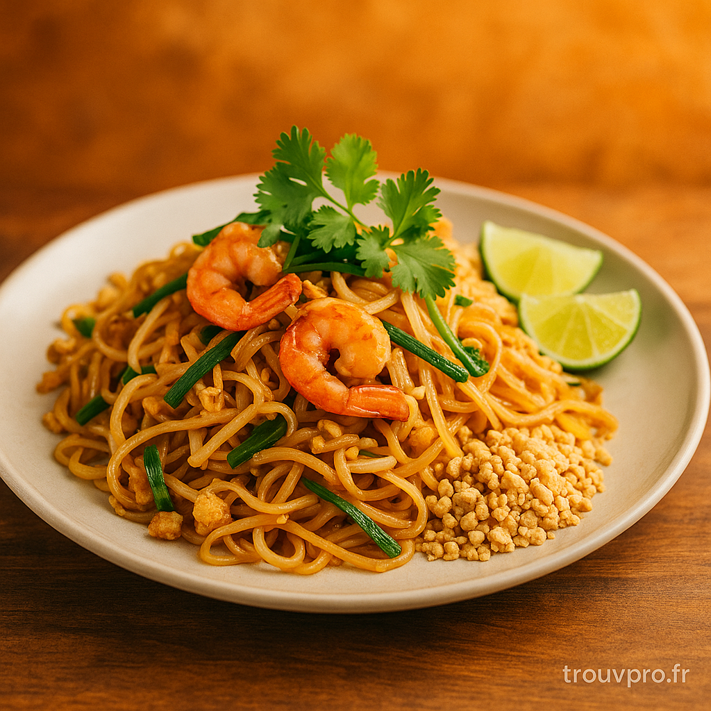 Cuisine Thaïlandaise Pad Thai : Saveurs authentiques de la Thaïlande