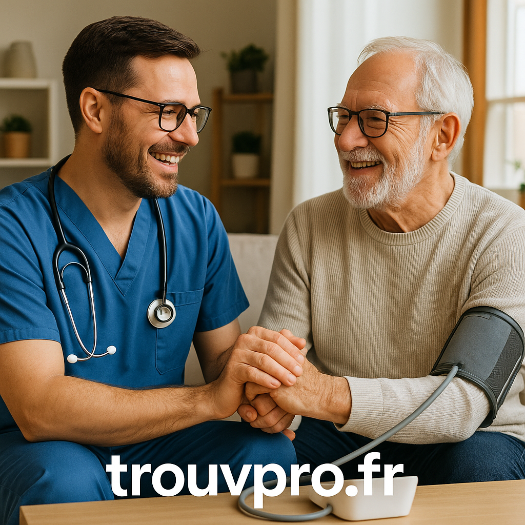 Des soins personnalisés à domicile : infirmiers et kinésithérapeutes à votre service