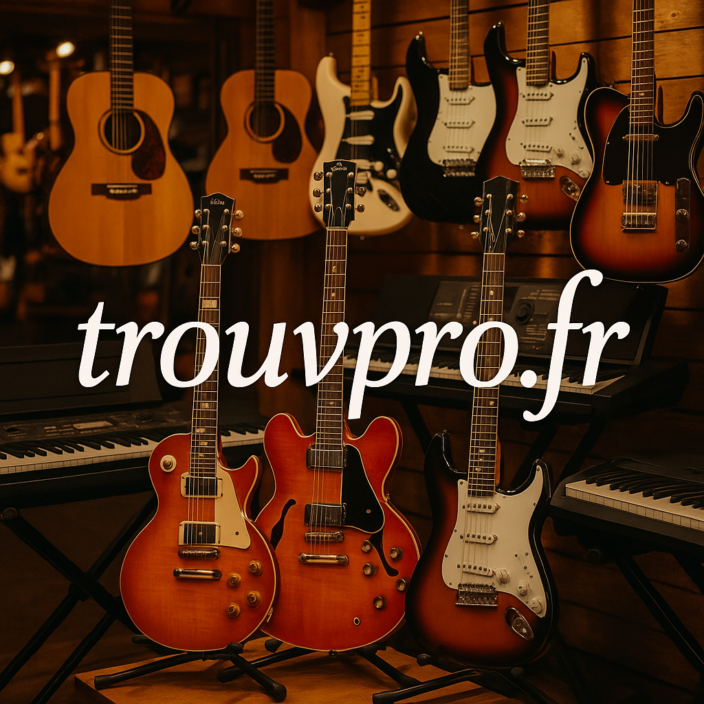 Faites vibrer votre passion musicale avec des instruments de qualité et des conseils d’experts
