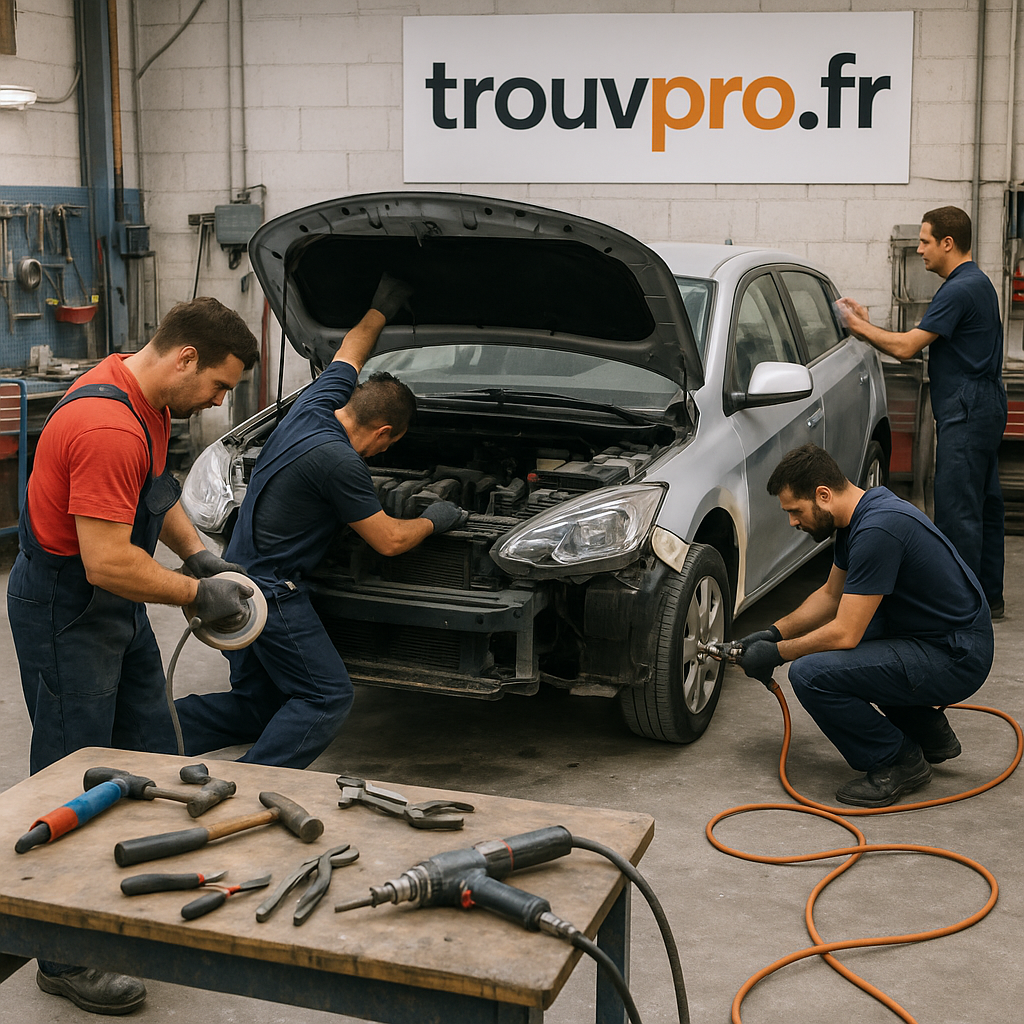 Réparation de carrosserie : redonnez vie à votre véhicule grâce à des experts près de chez vous
