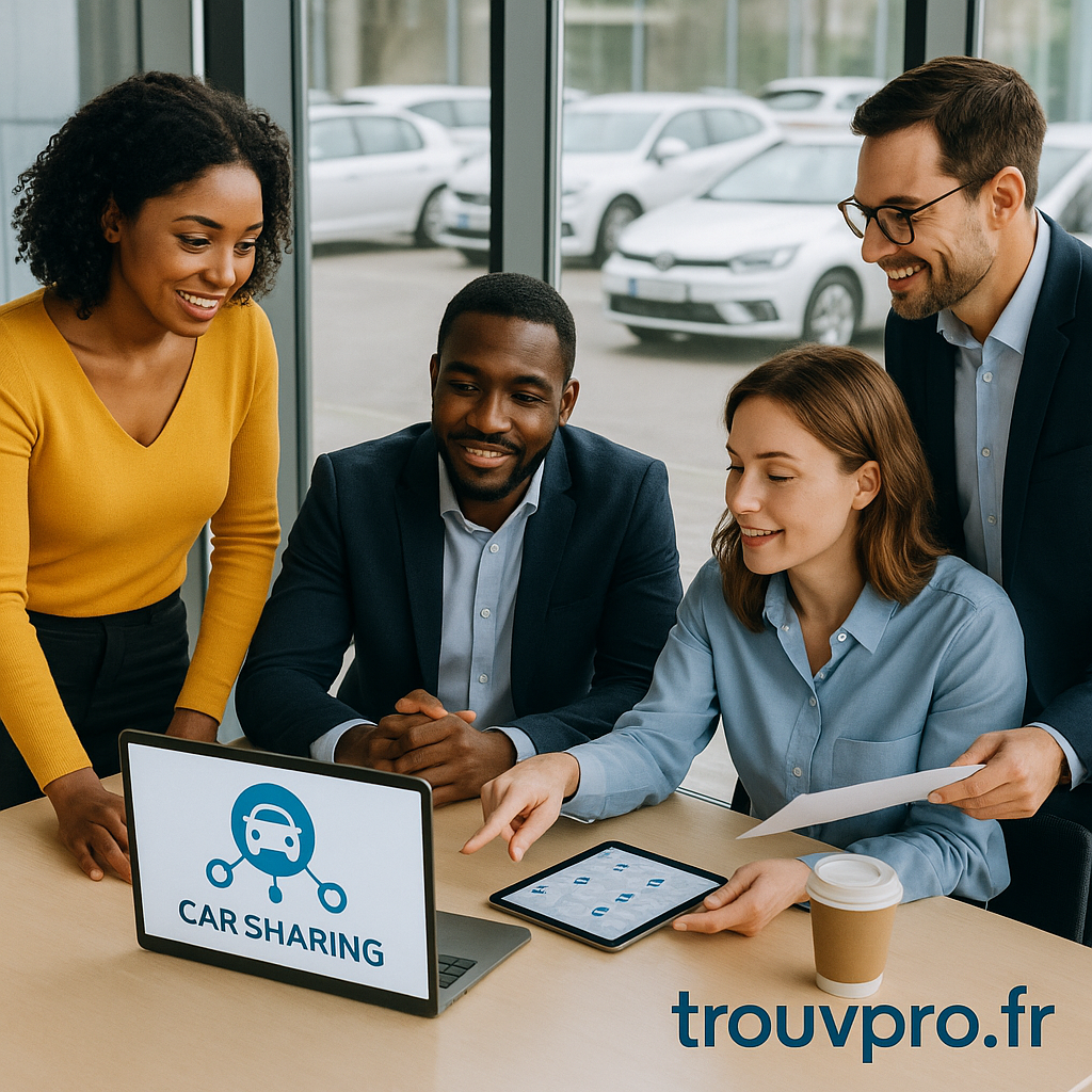 L’autopartage en entreprise : une mobilité partagée pour réduire coûts et émissions