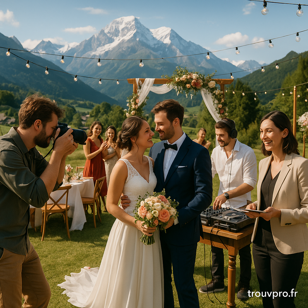 Photographes / DJ / Wedding planners : orchestrer des événements mémorables