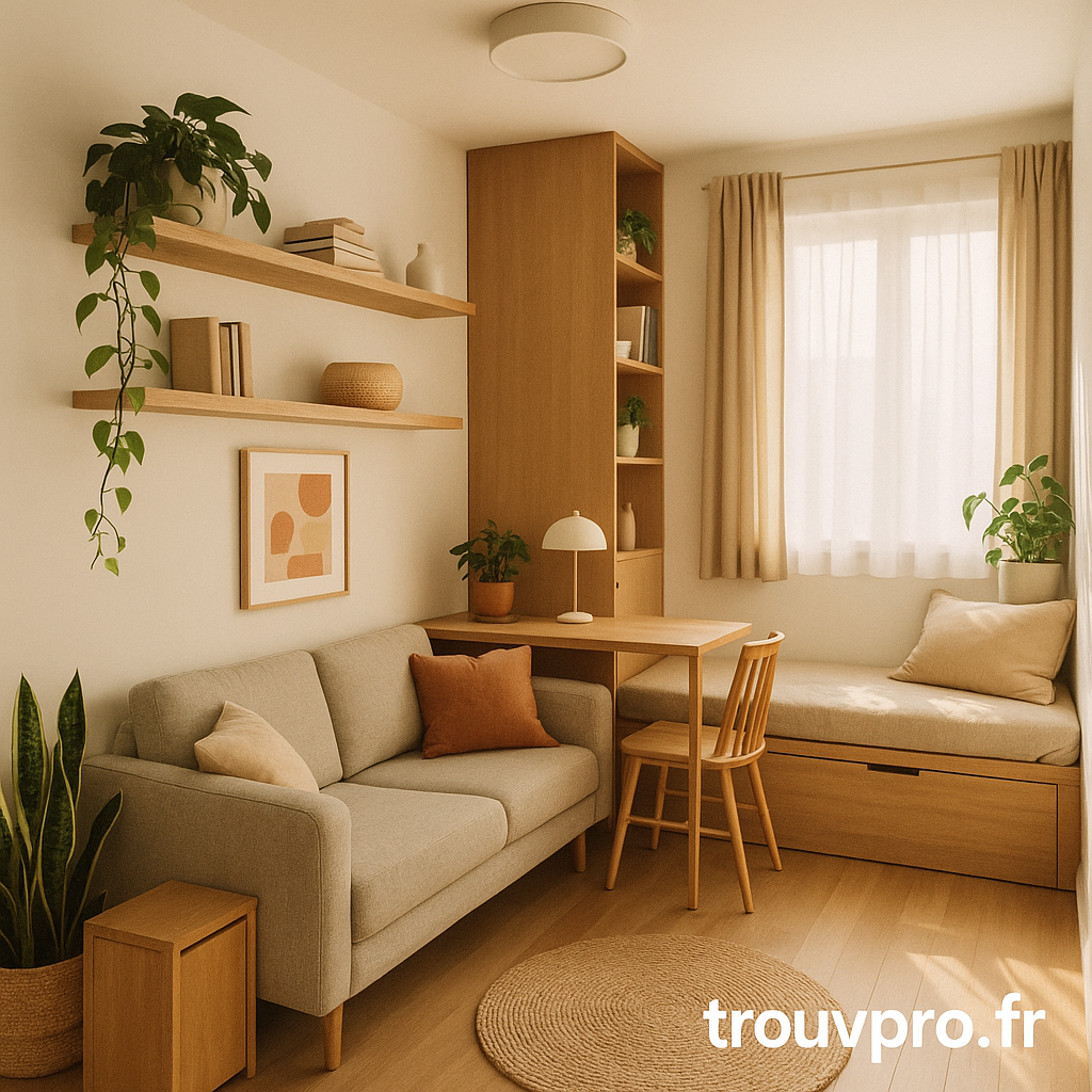 Aménagement de petit espace : astuces pour optimiser votre logement