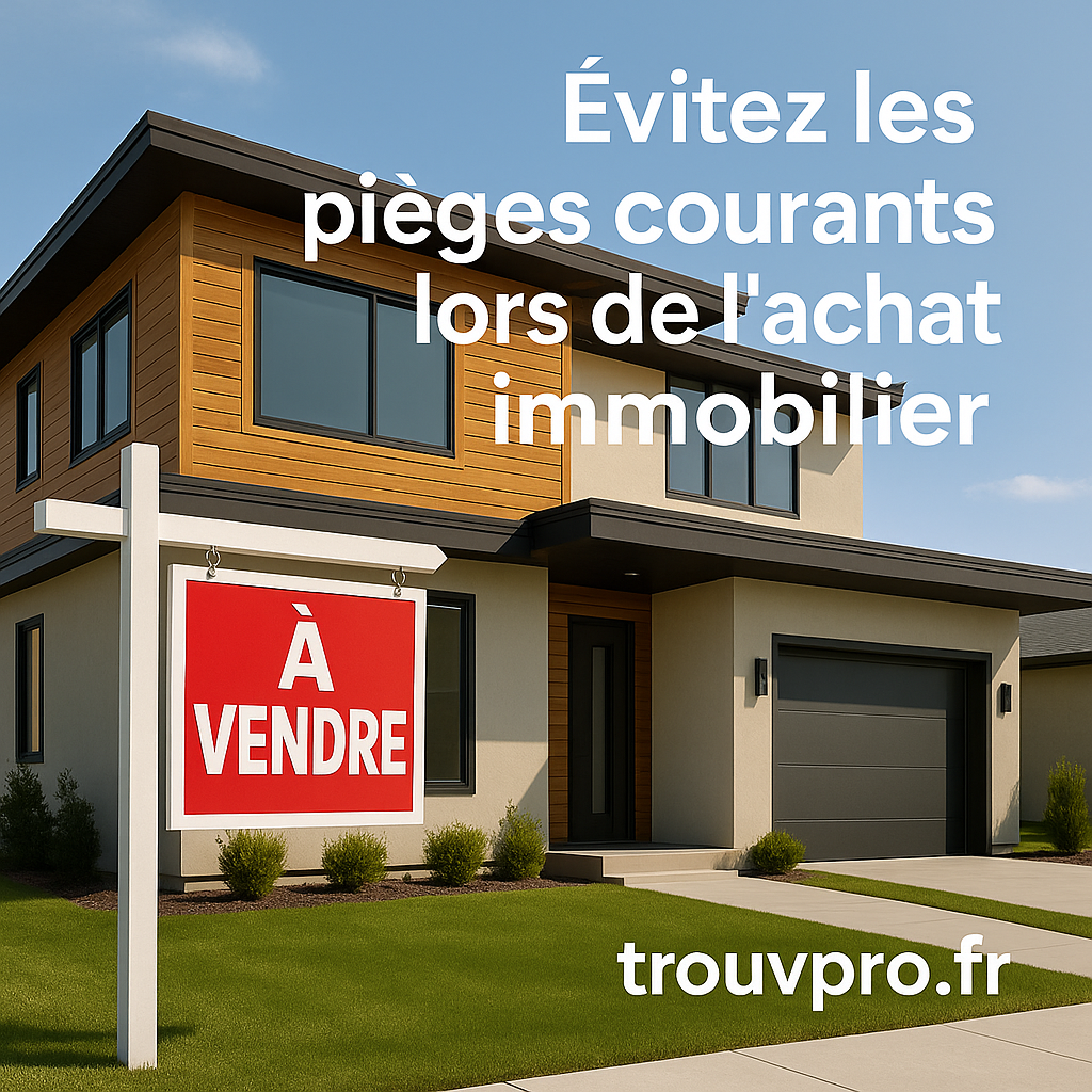 Les erreurs à éviter lors de l’achat d’un bien immobilier