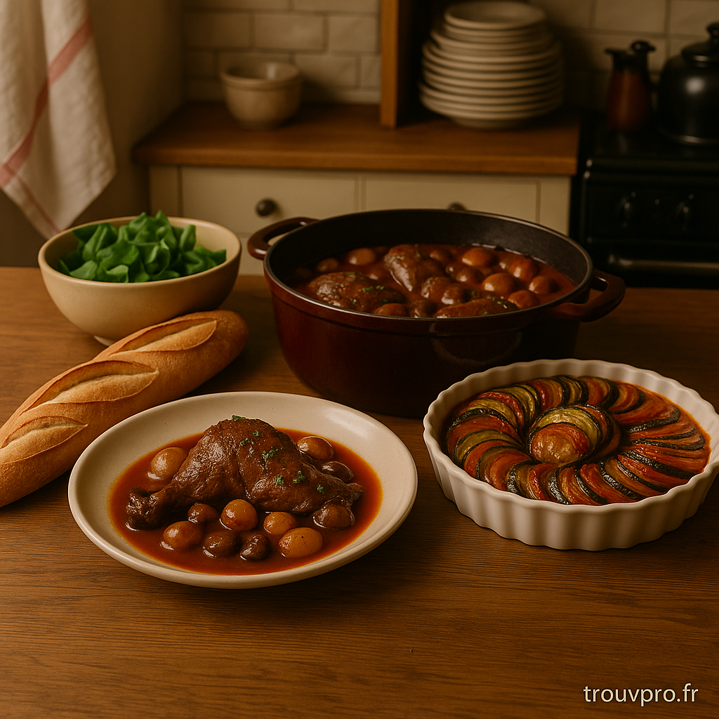 Cuisine française : recettes classiques faciles