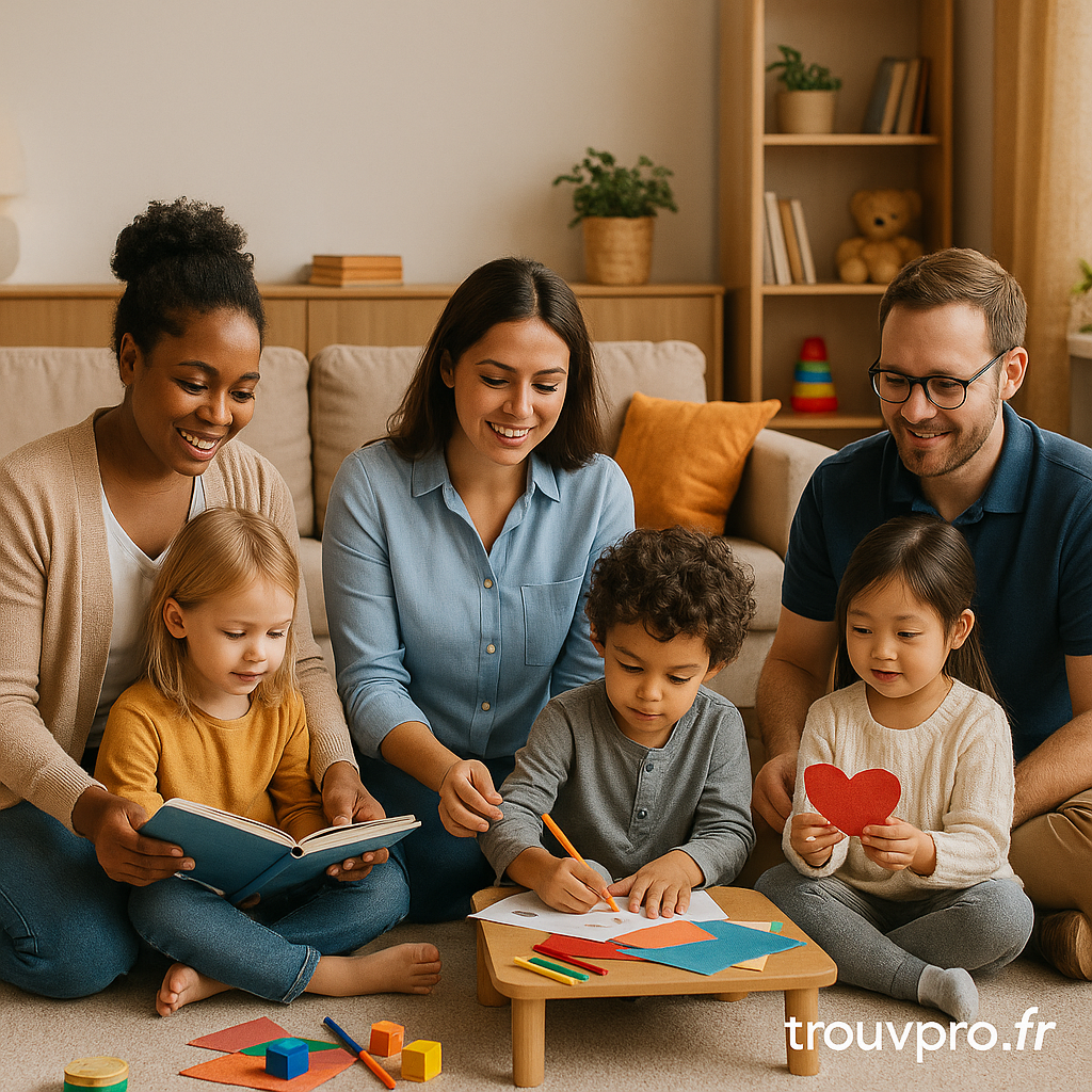 Garde d’enfants à domicile : flexibilité et confiance au cœur du service