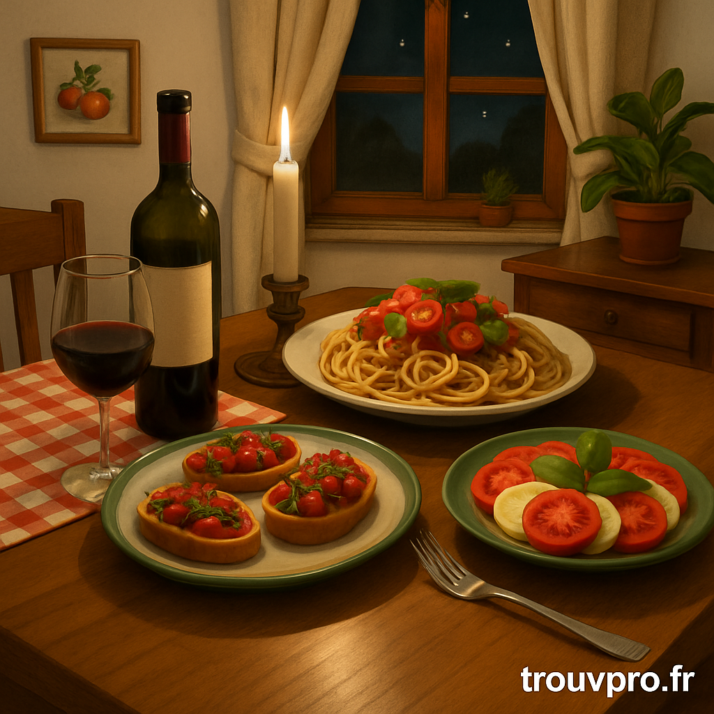 Cuisine italienne : recettes faciles pour un dîner authentique