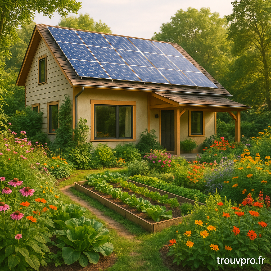 Maison écologique : comment réduire son impact environnemental