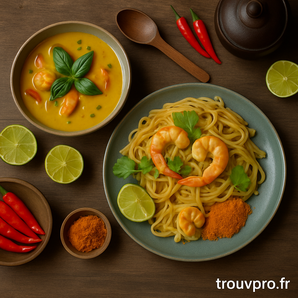 Cuisine thaïlandaise : recettes faciles et parfumées