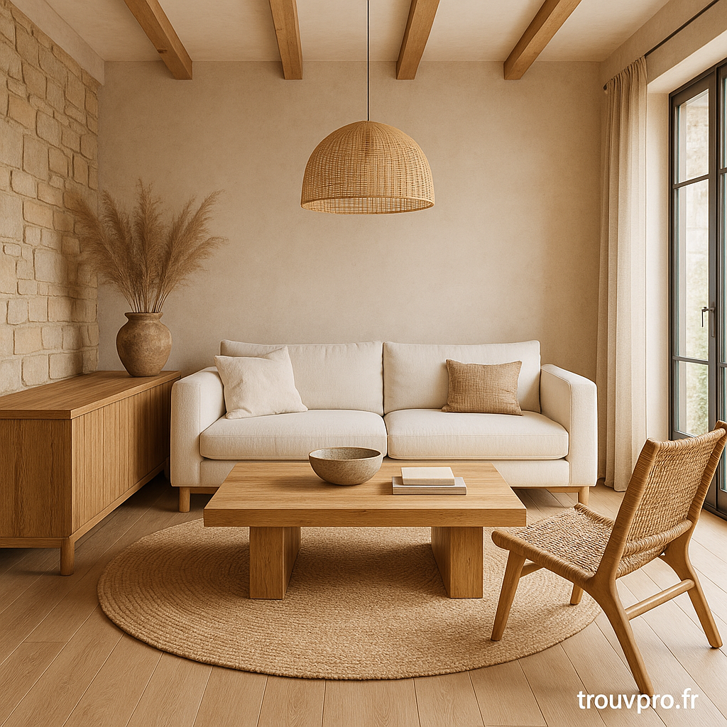 Les matériaux naturels : tendance et durabilité