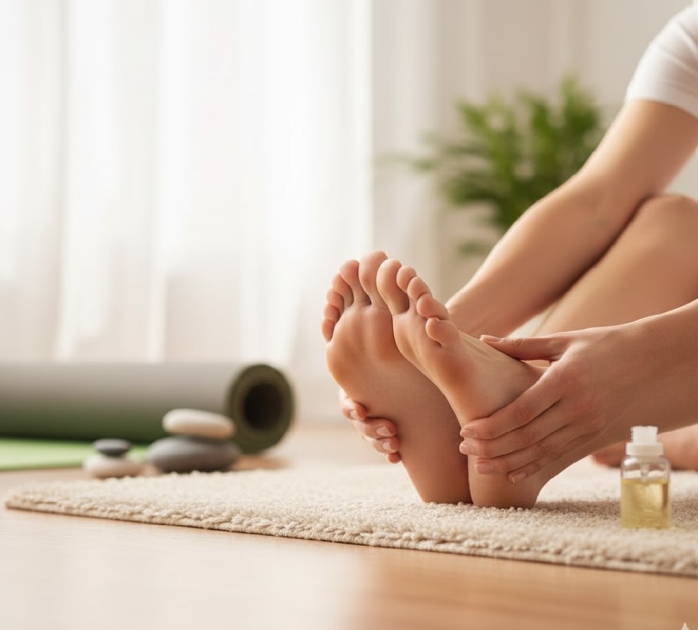 L'Automassage des Pieds pour Détendre le Dos