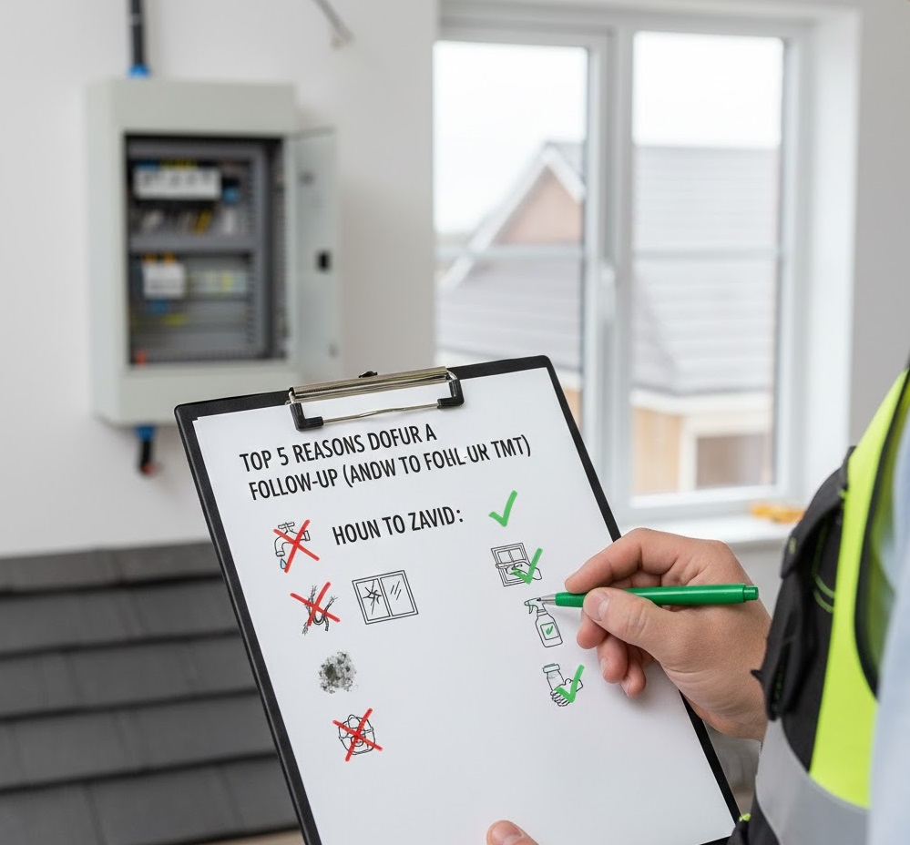 Le Top 5 des Motifs de Contre-Visite (et comment les éviter)