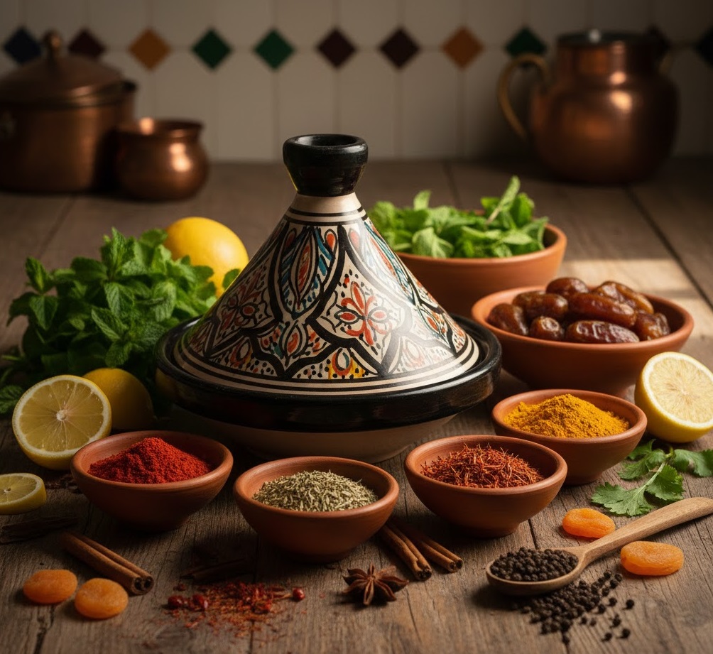 Cuisine Marocaine : Épices et Tajines