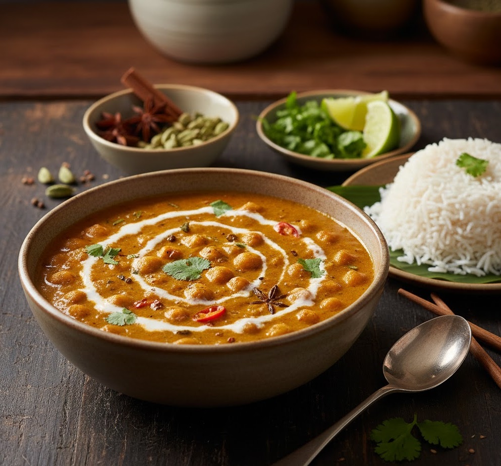 Curry de Pois Chiches Ultra-Crémeux (Inde)