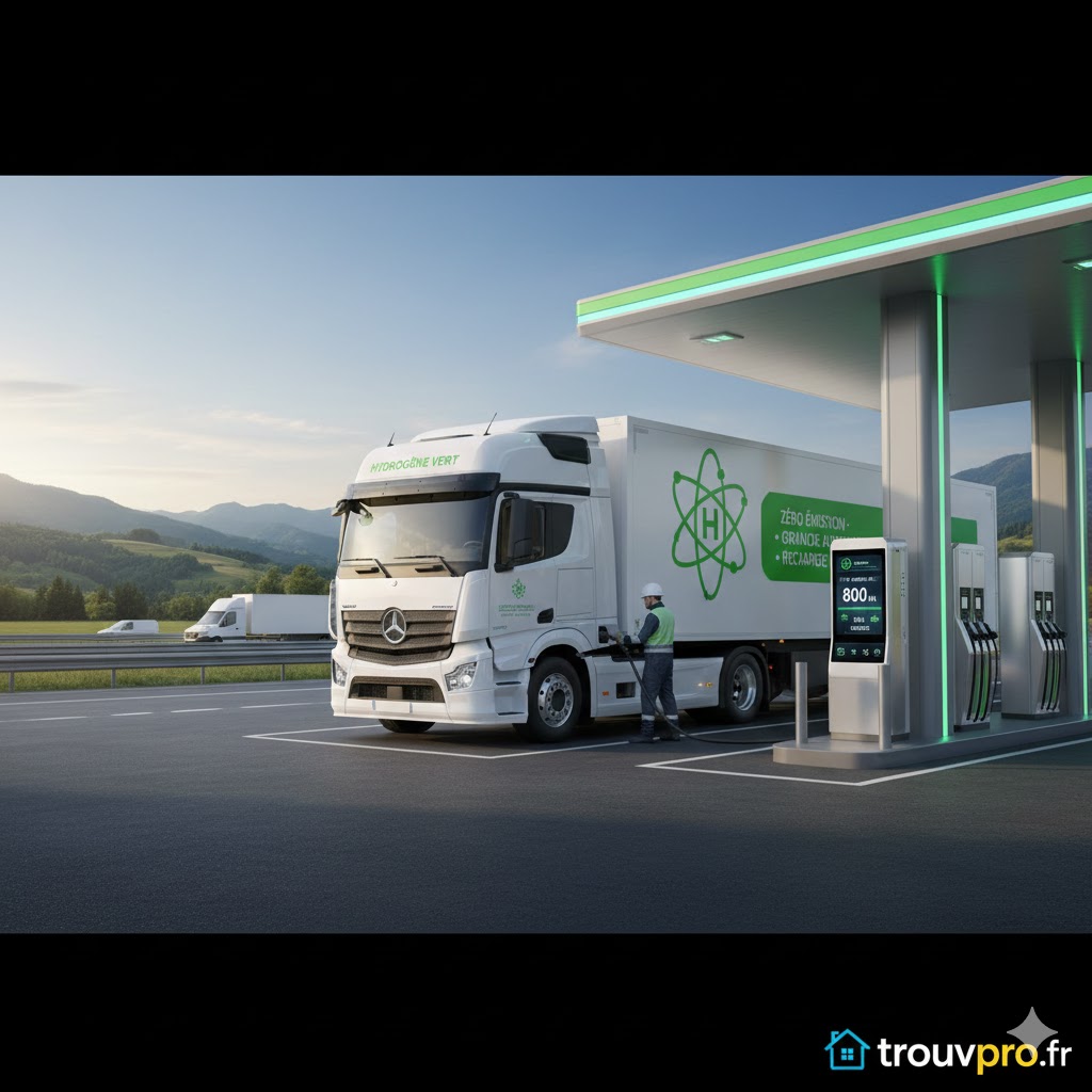 L’hydrogène : le carburant du futur pour les flottes professionnelles
