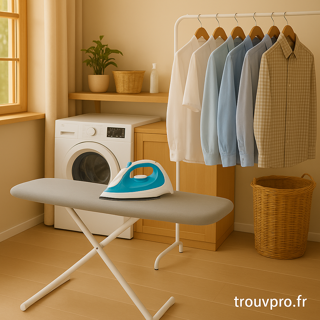 Services de repassage et pressing à domicile : confort et efficacité
