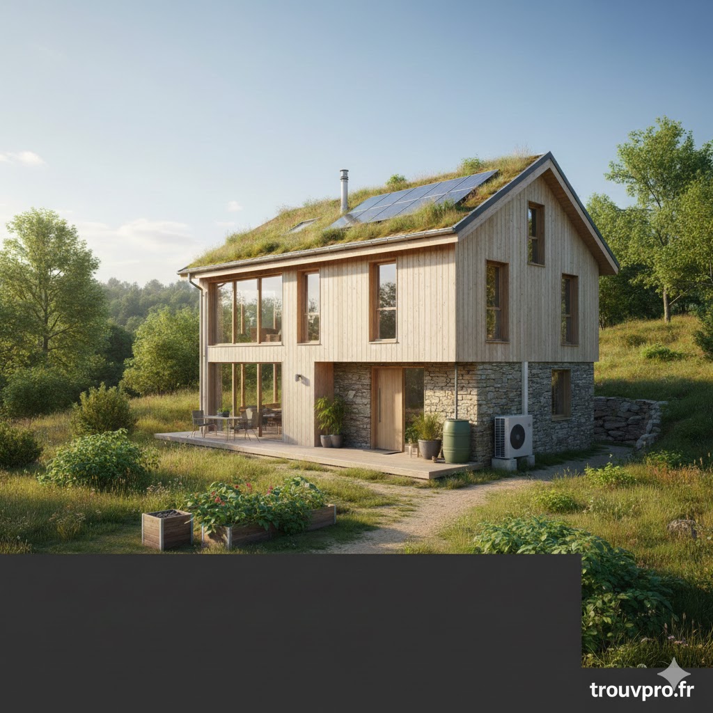 Maison écologique : réduire son empreinte énergétique