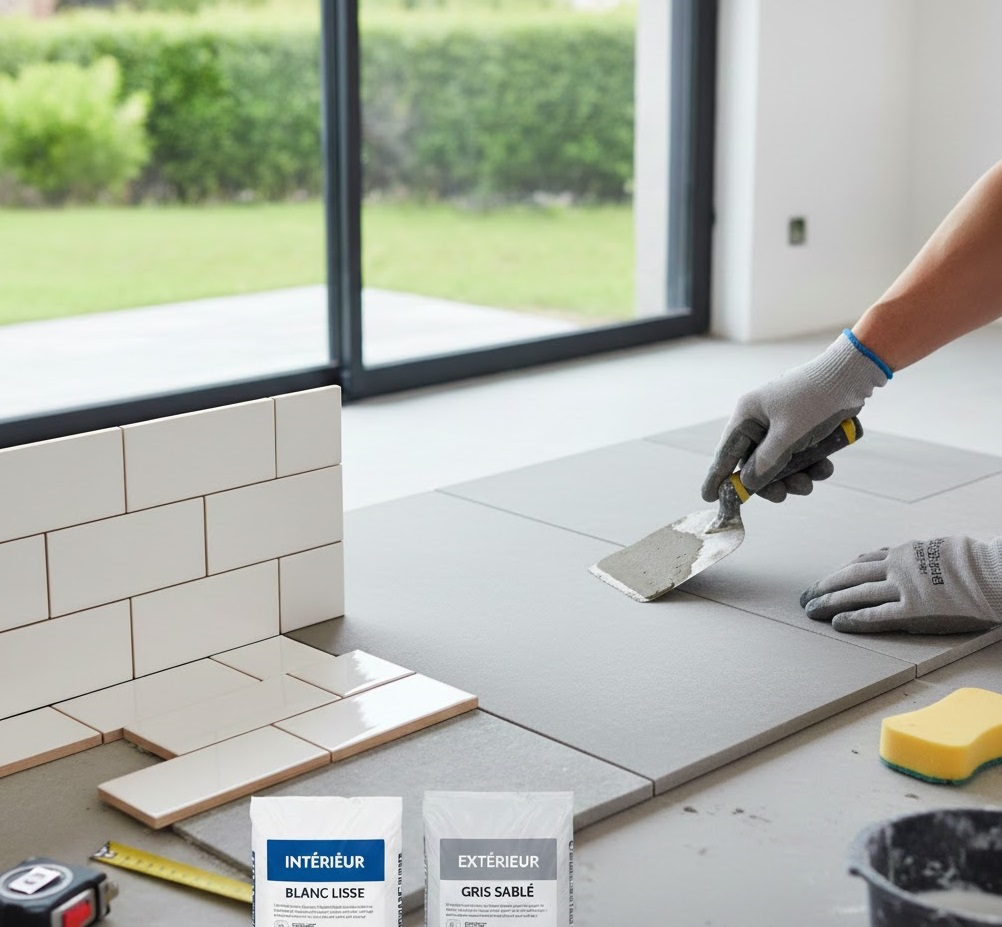 Bien Choisir son Joint de Carrelage (Intérieur/Extérieur)