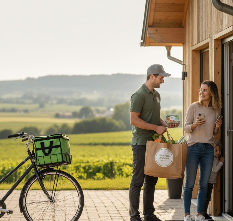 Livraison à domicile et courses : praticité et gain de temps