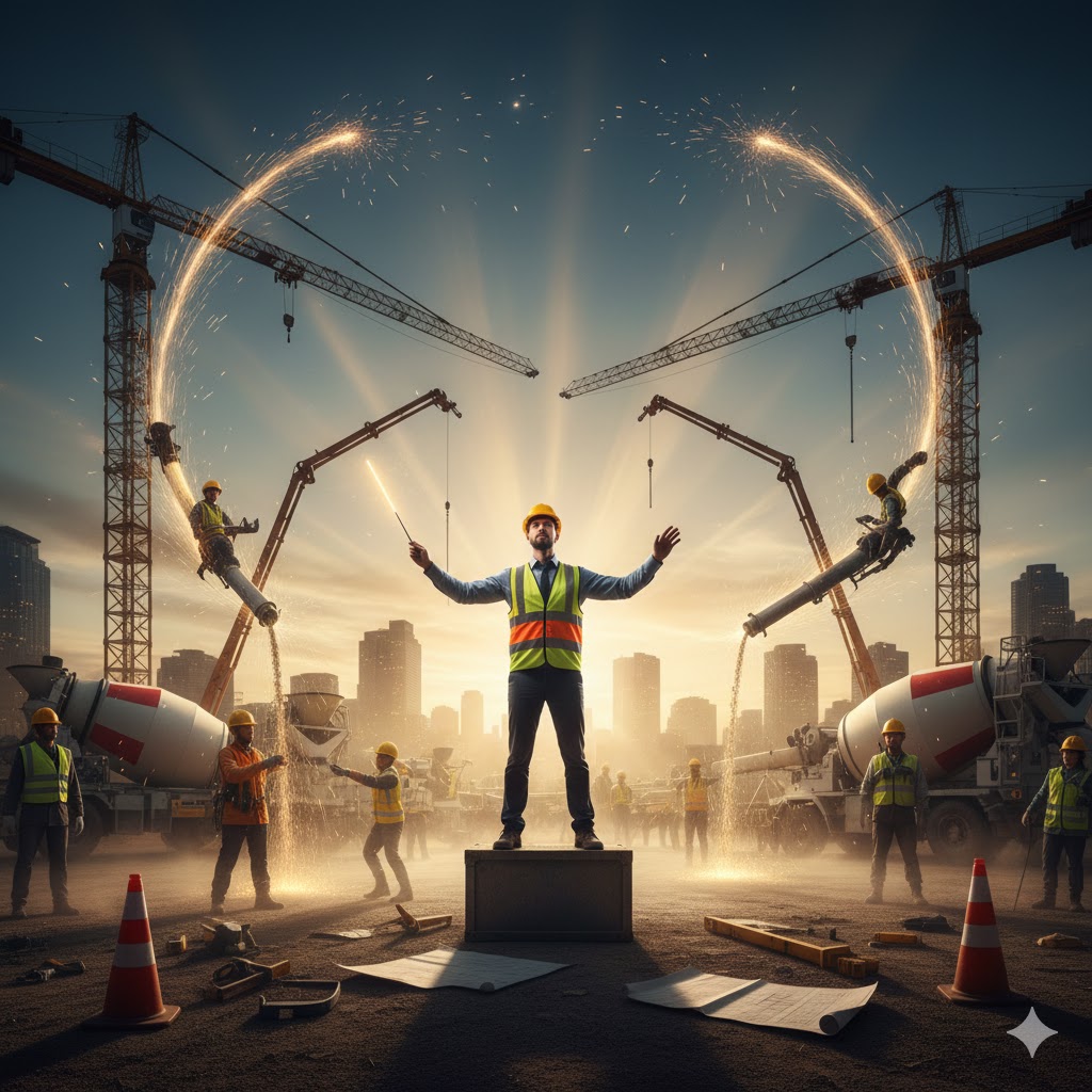 Maître d’œuvre : le chef d’orchestre du chantier