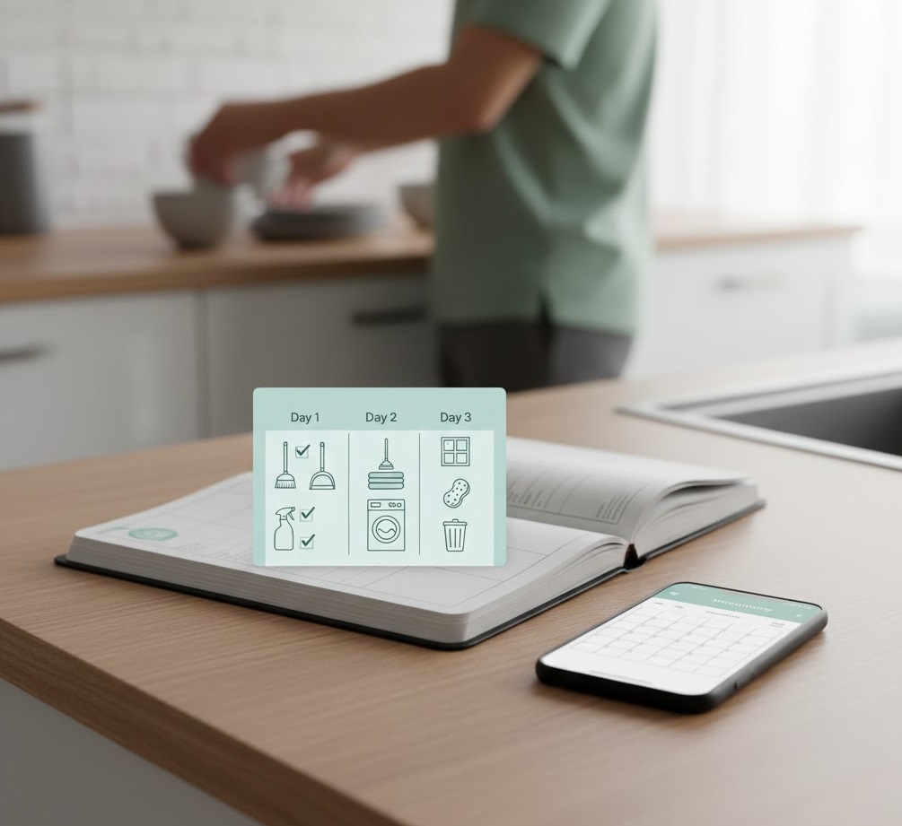 Le Planning de Ménage Efficace (La Règle des 3 Jours)