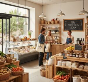 Magasin de produits locaux