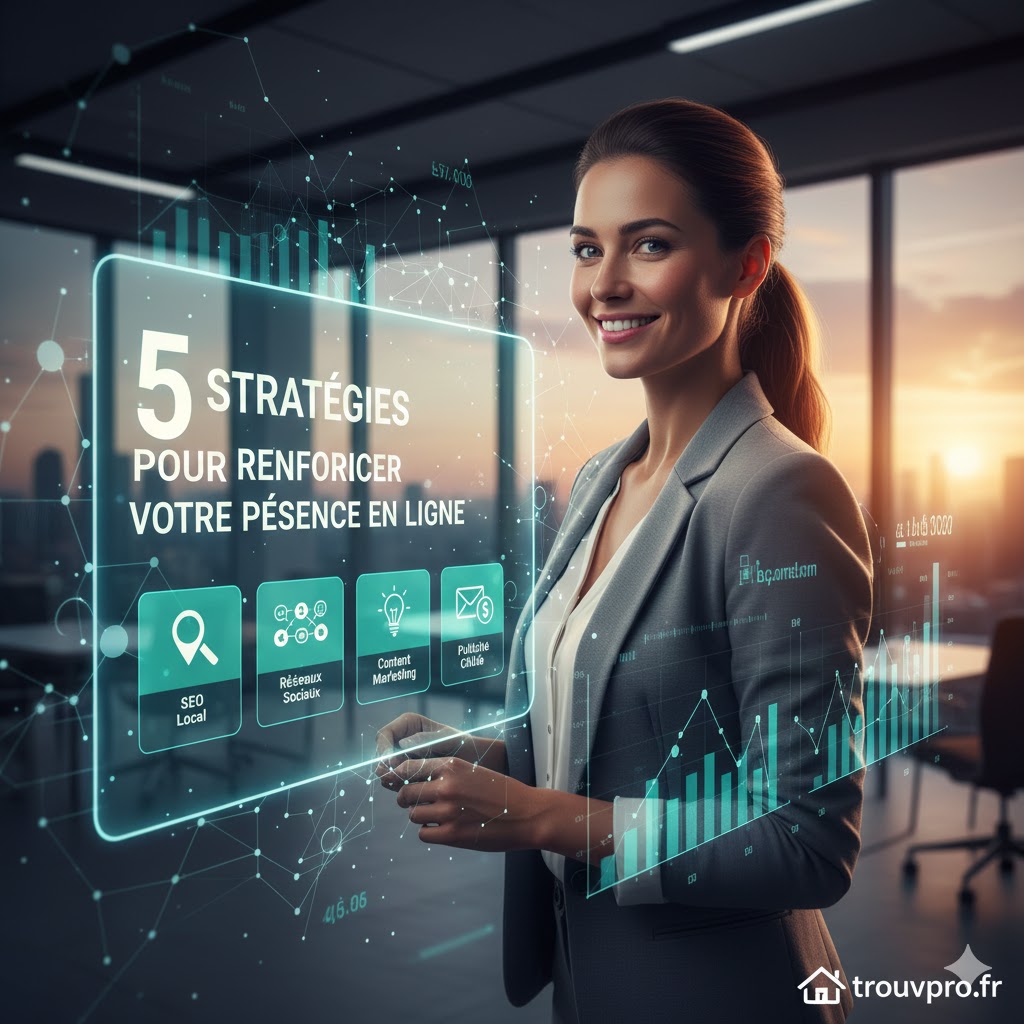 Développer sa présence en ligne : 5 étapes clés