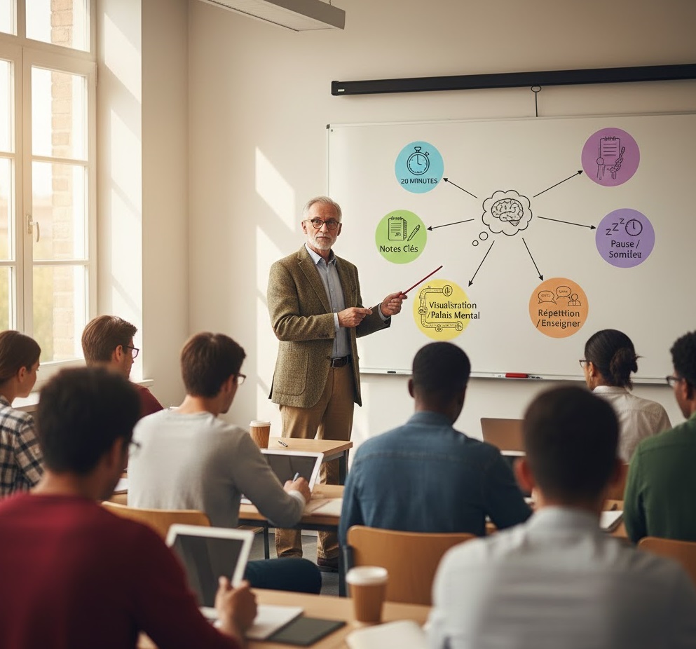 La Technique du Prof pour Mémoriser un Cours en 20 Minutes