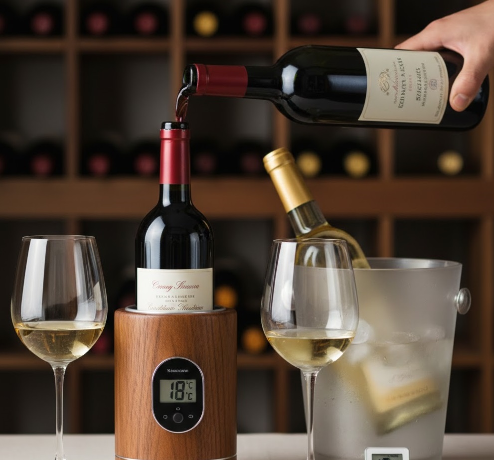 Température de Service : Ne Gâchez Plus un Grand Vin !