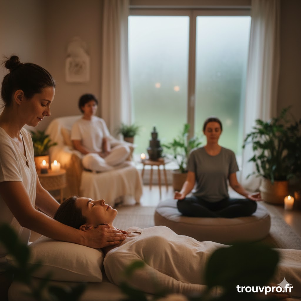 Massage et sophrologie : équilibre corps-esprit