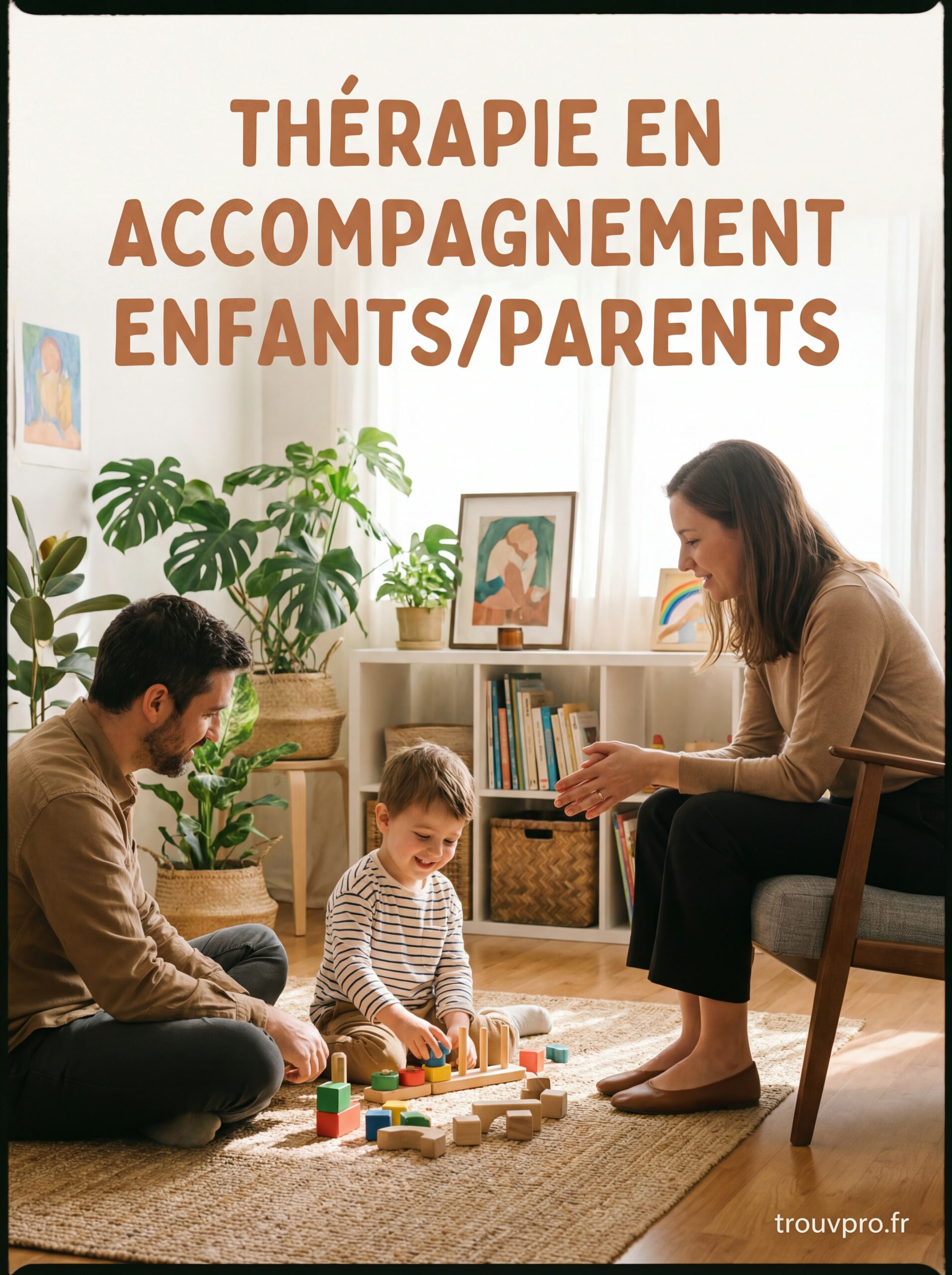 THÉRAPIE EN ACCOMPAGNEMENT ENFANTS/PARENTS
