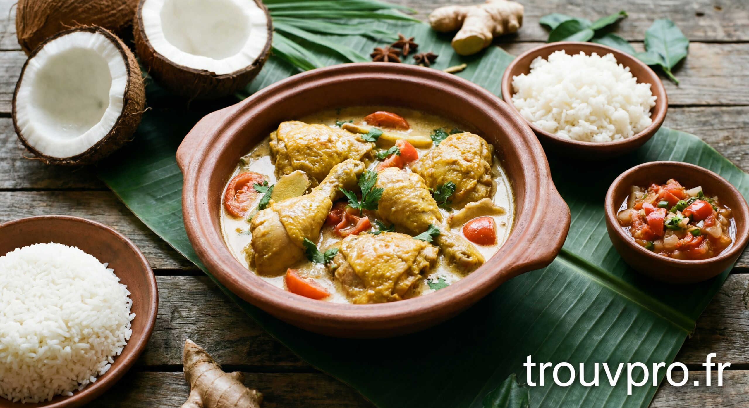 Akoho sy Voanio : le mariage du poulet et du coco à la malagasy