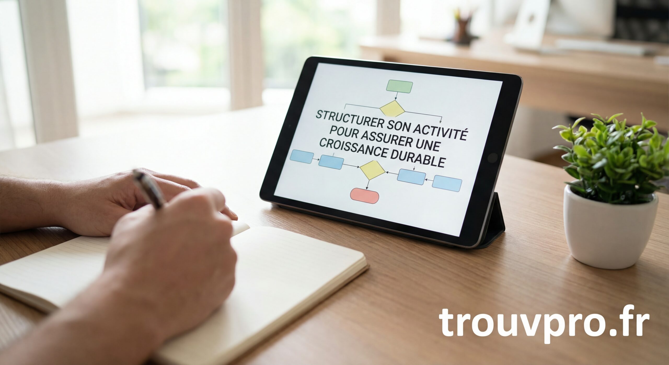 Structurer son activité pour assurer une croissance durable