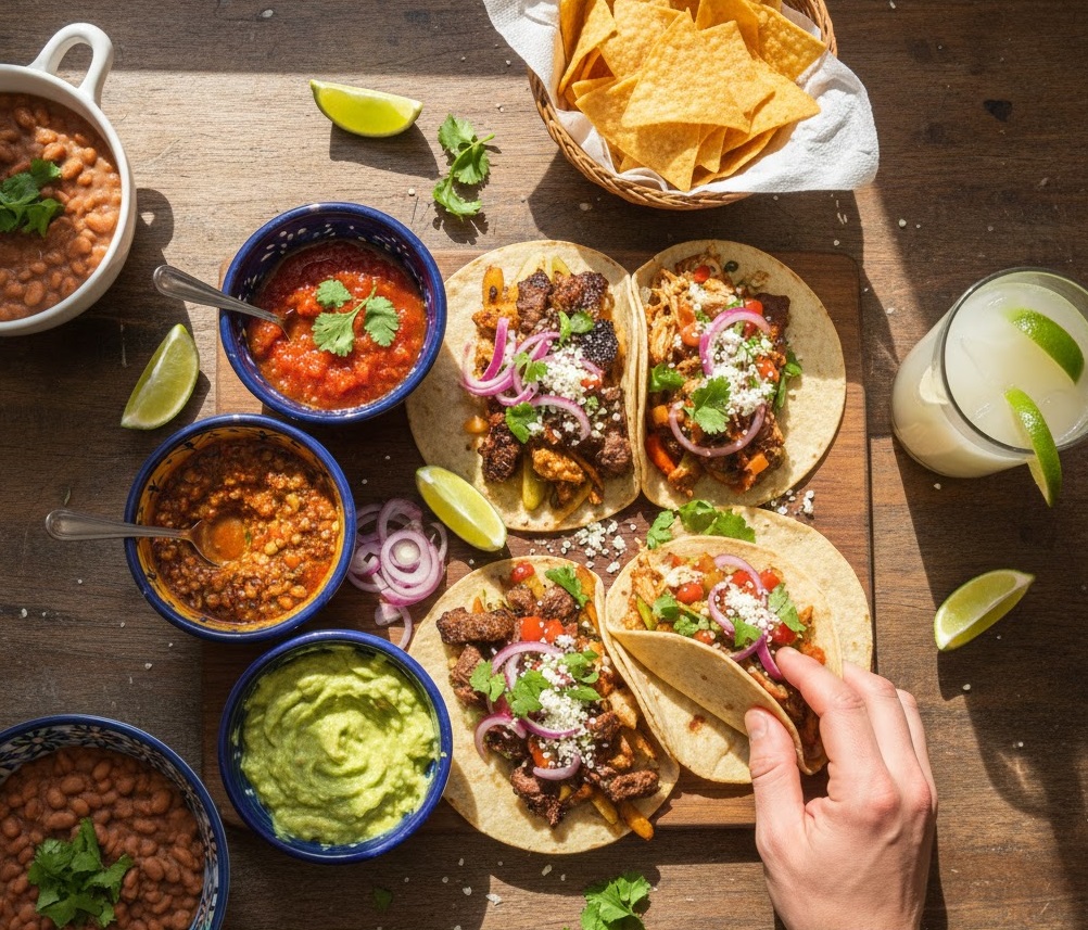 Cuisine Mexicaine : Tacos et Sauces Maison