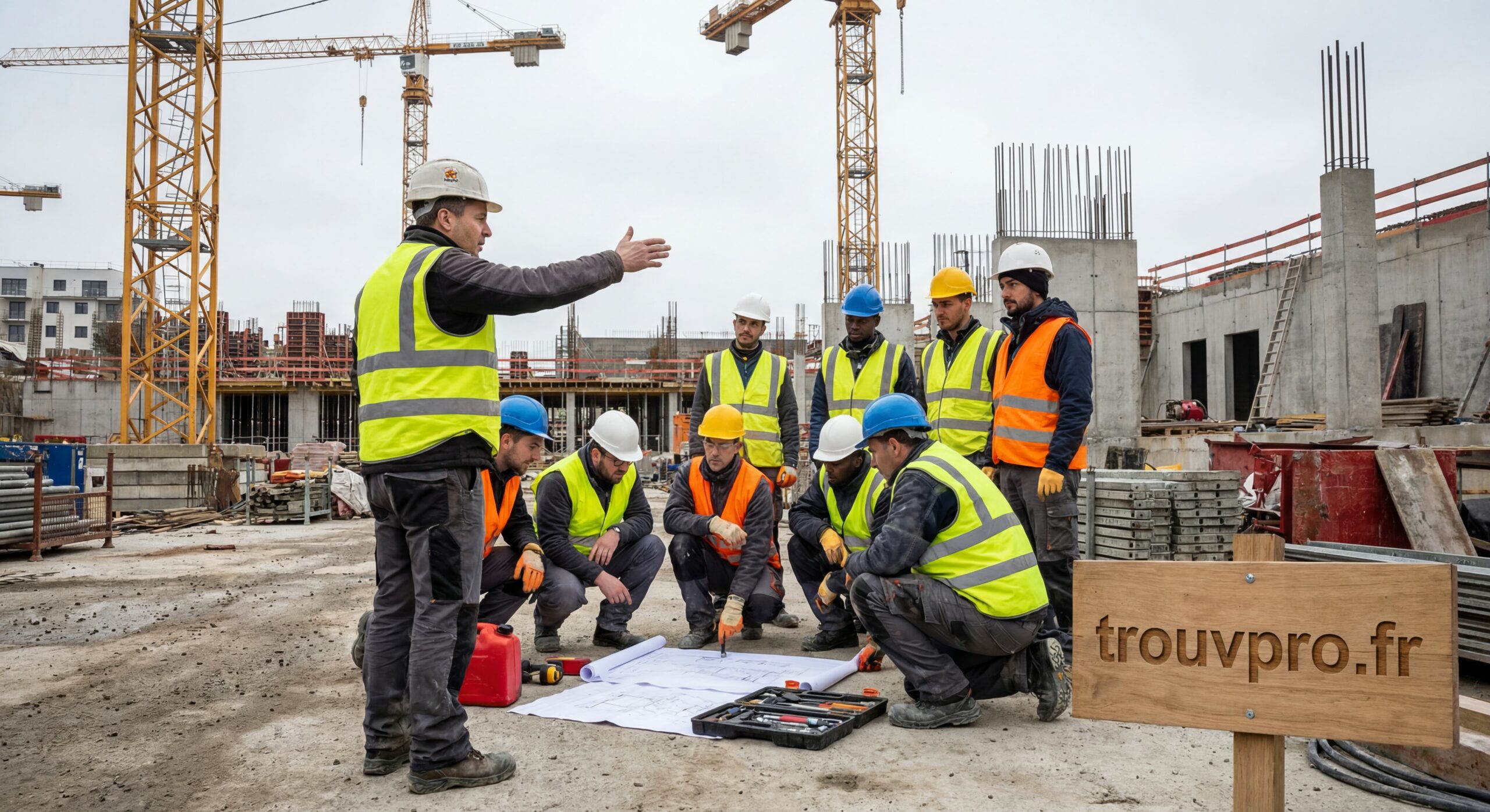Former et encadrer ses équipes sur les chantiers