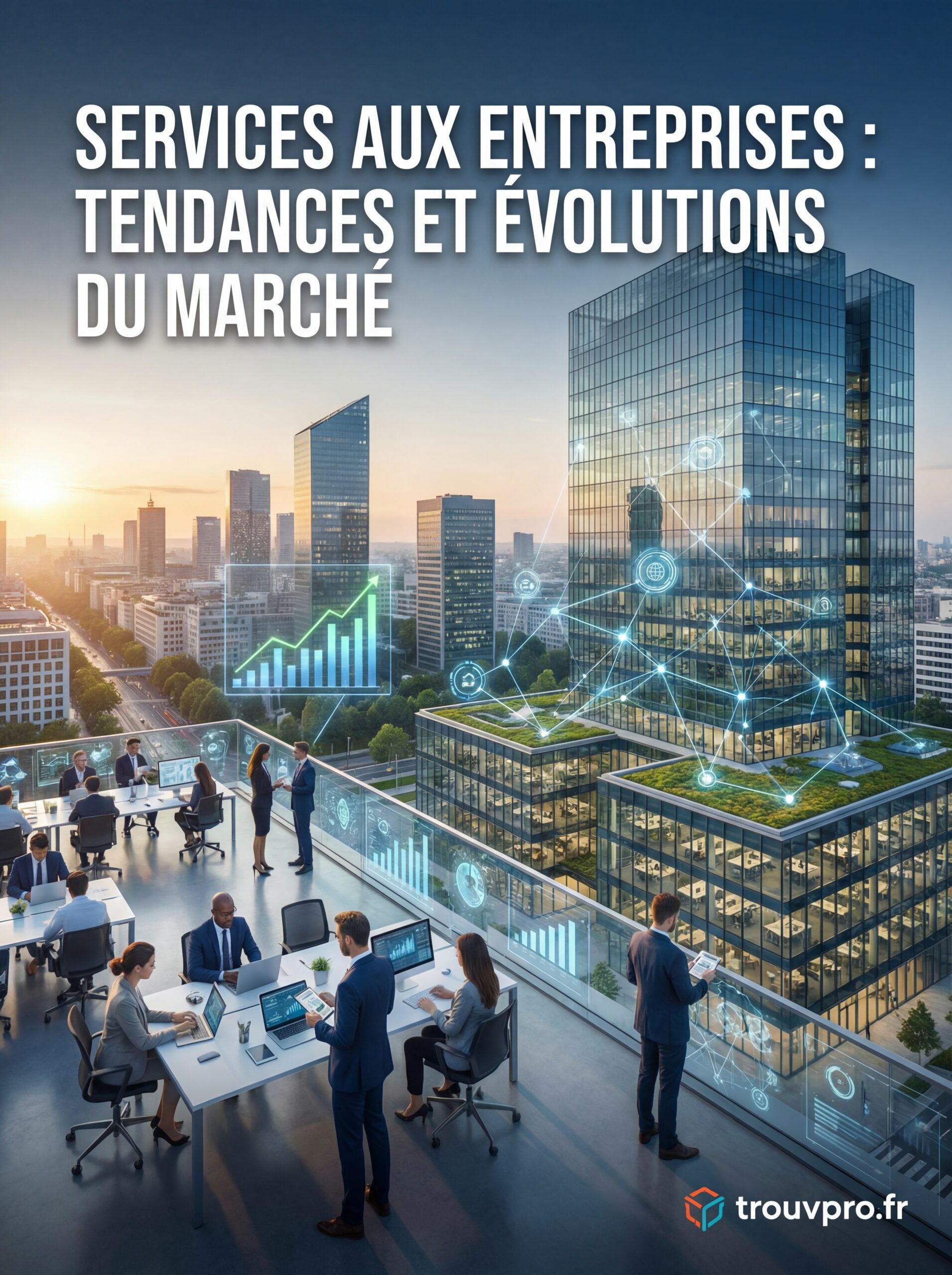 Services aux entreprises : tendances et évolutions du marché