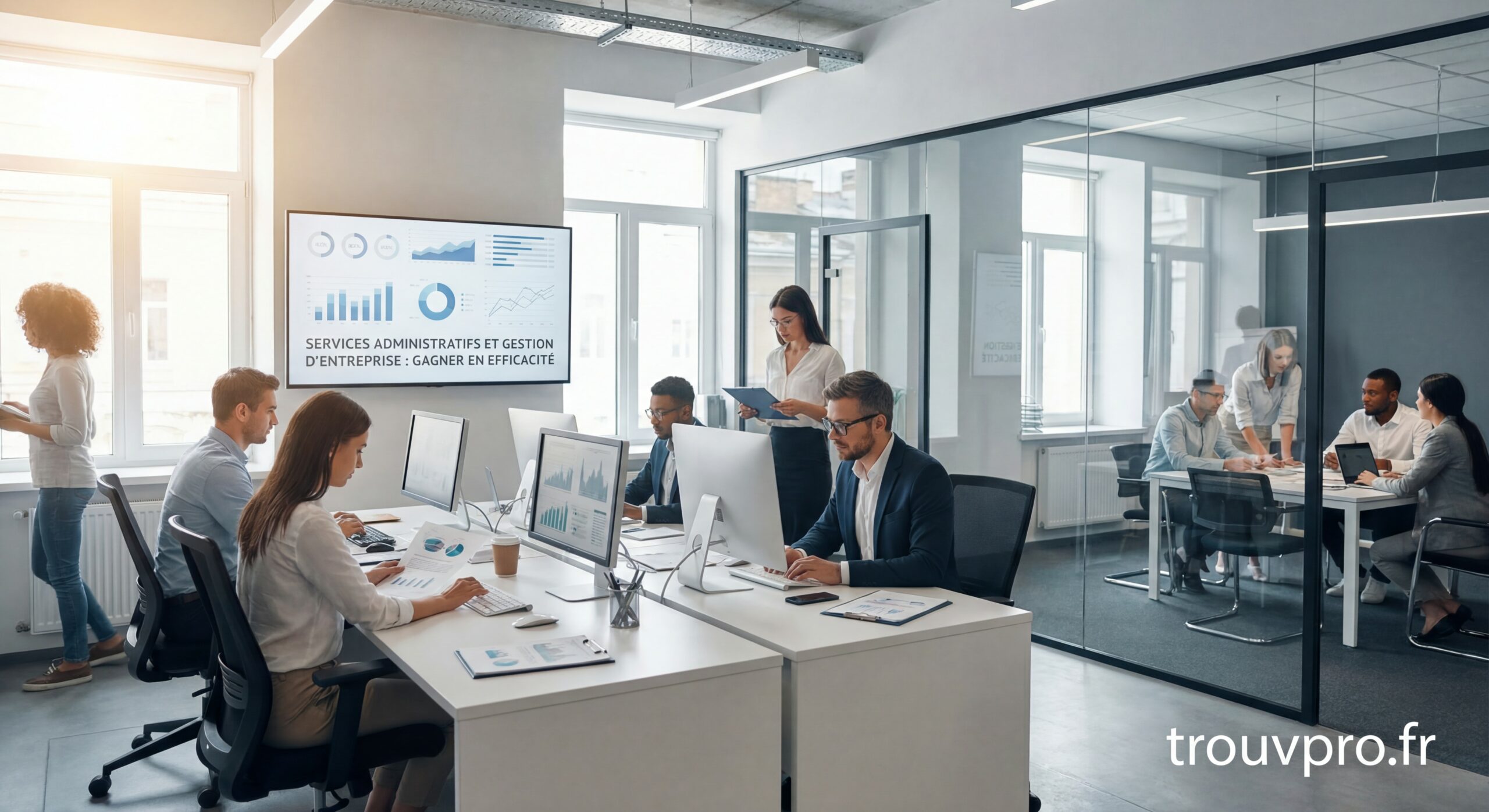 Services administratifs et gestion d’entreprise : gagner en efficacité