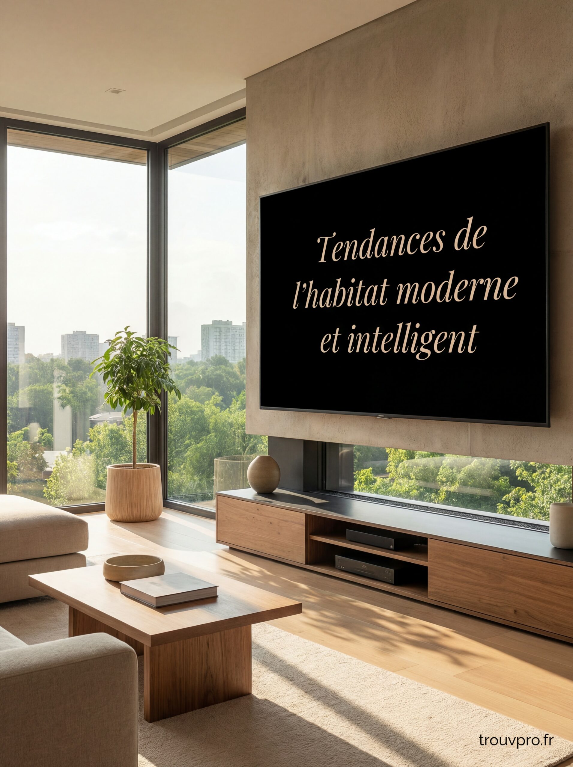 Tendances de l’habitat moderne et intelligent