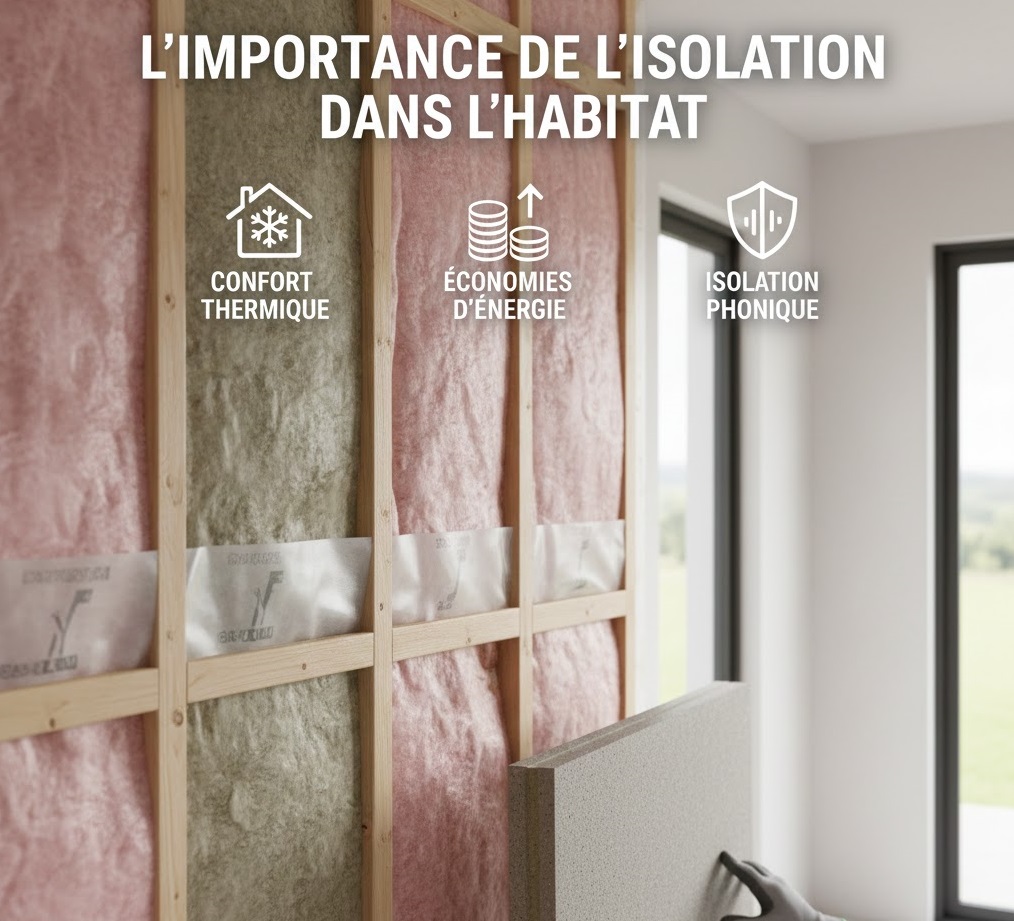 L’Importance de l’Isolation dans l’Habitat