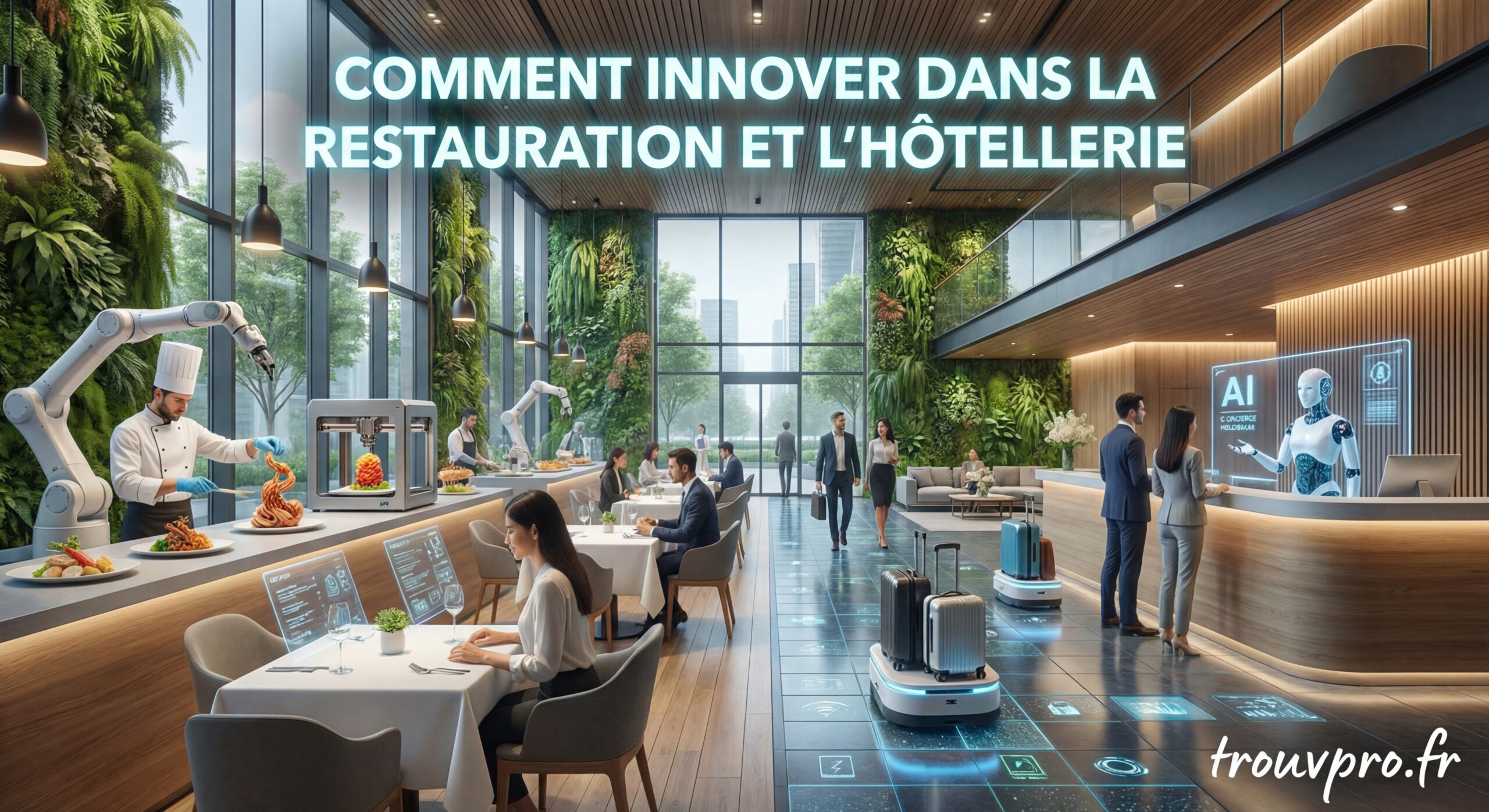 Comment Innover dans la Restauration et l’Hôtellerie
