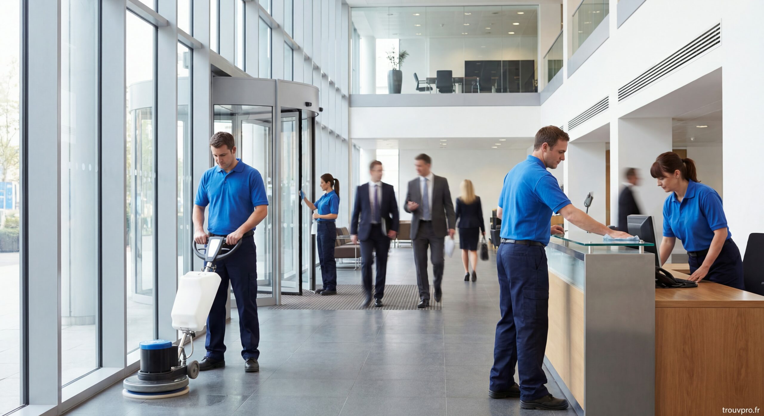 Services de nettoyage et maintenance pour entreprises : un enjeu de performance et d’image