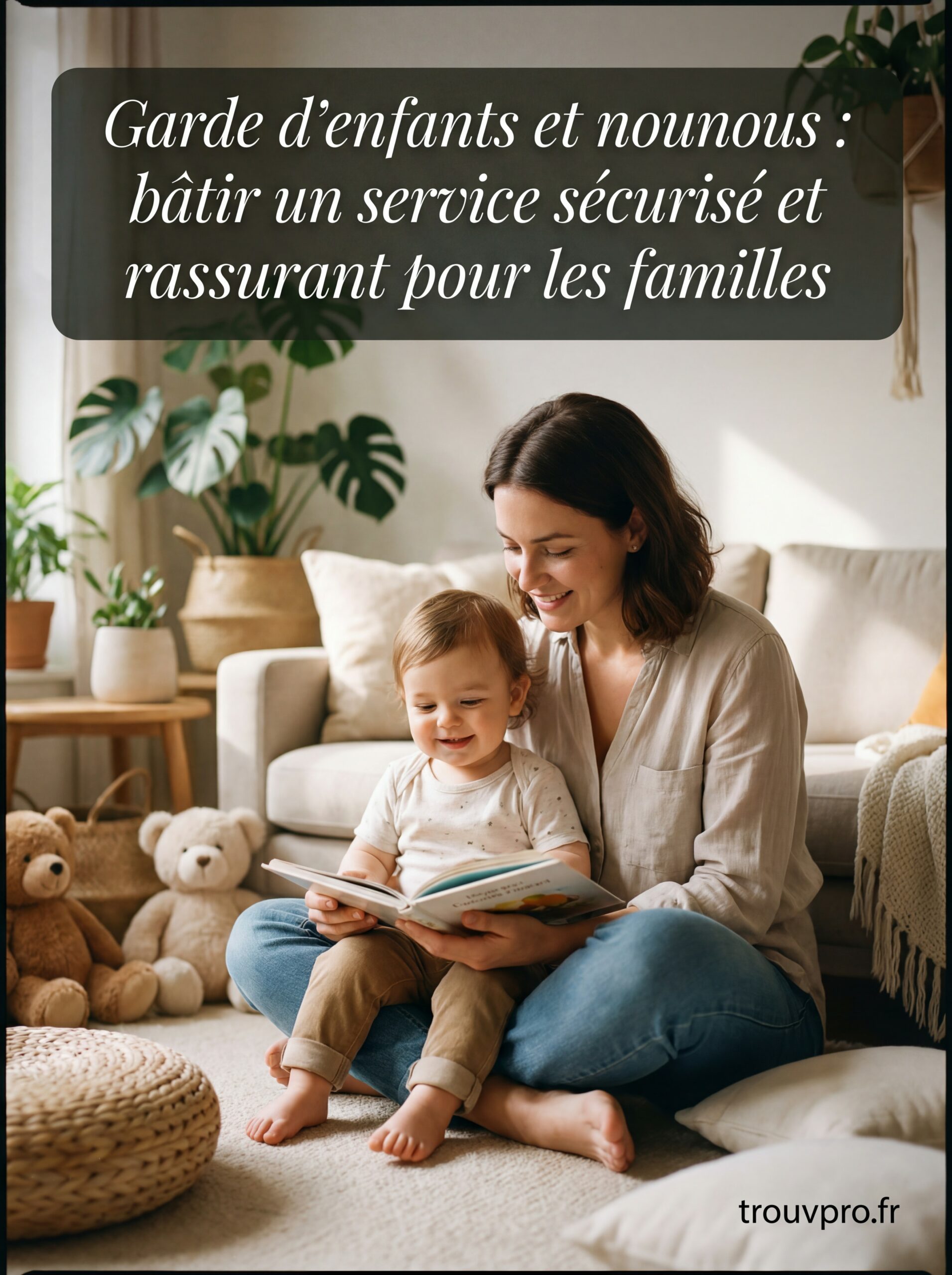 Garde d’enfants et nounous : bâtir un service sécurisé et rassurant pour les familles
