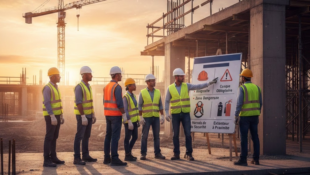 Sécurité sur les chantiers : règles indispensables