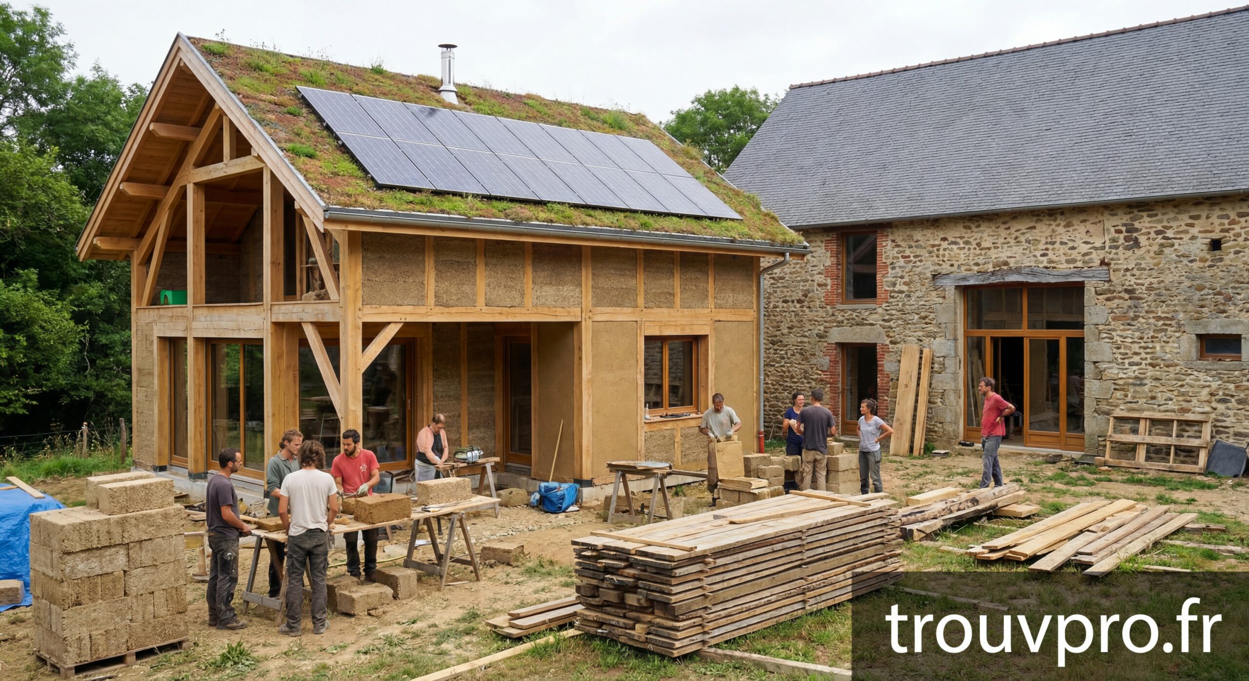 Habitat durable : construire ou rénover écologique