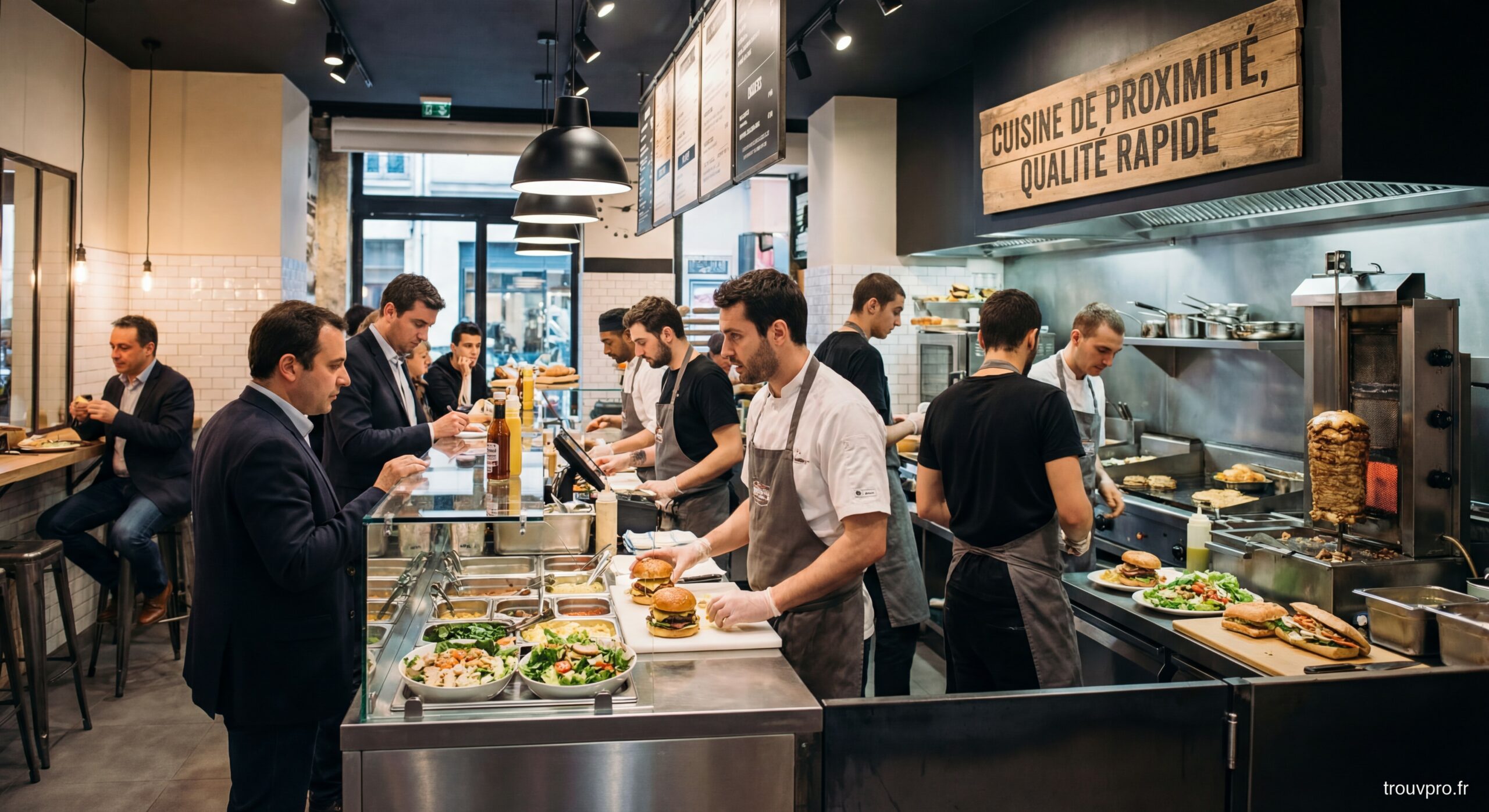 La restauration rapide de qualité : une nouvelle vision de la cuisine de proximité