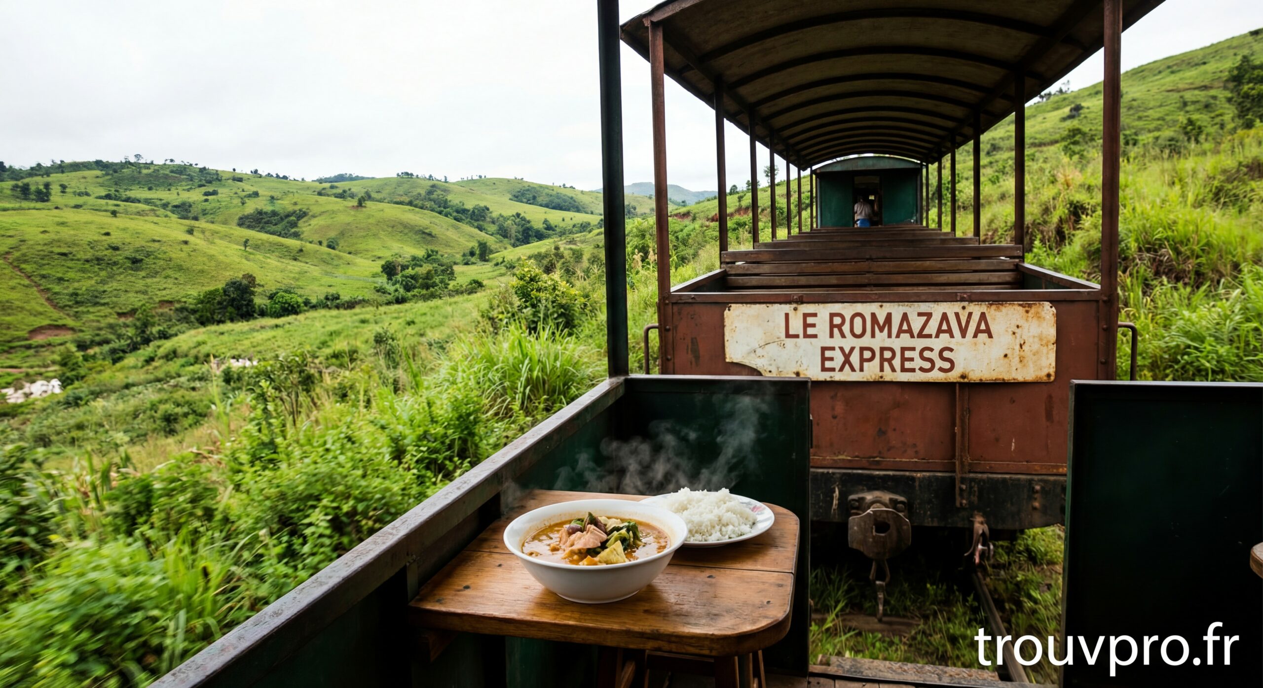 Le Romazava Express de Madagascar